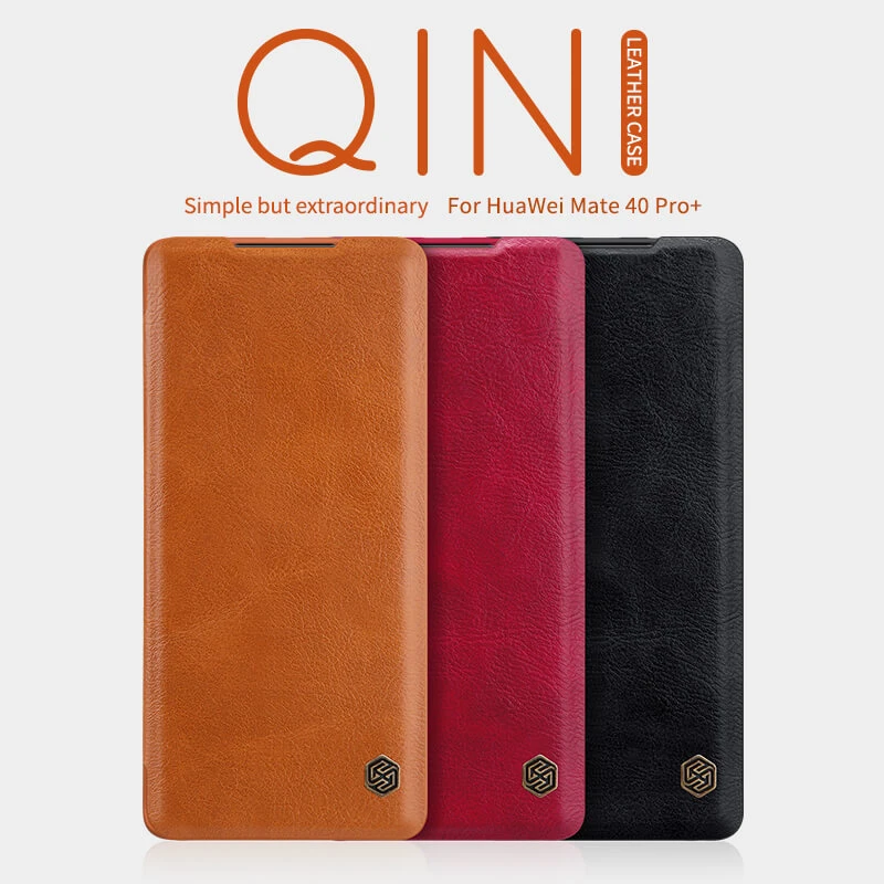 Nillkin Qin Series Leather case for Huawei Mate 40 Pro Plus (Mate 40 Pro+) official NILLKIN store Nillkin Qin Series Leather case for Huawei Mate 40 Pro Plus (Mate 40 Pro+) order from official NILLKIN store
