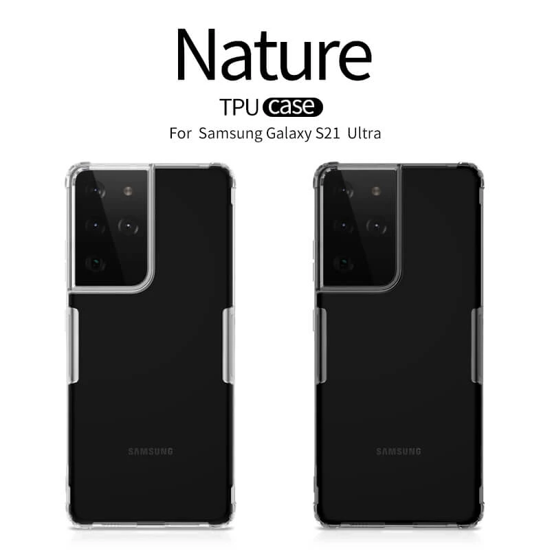 Nillkin Nature Series TPU case for Samsung Galaxy S21 Ultra (S21 Ultra 5G) official NILLKIN store Nillkin Nature Series TPU case for Samsung Galaxy S21 Ultra (S21 Ultra 5G) order from official NILLKIN store