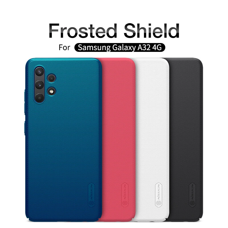 Nillkin Super Frosted Shield Matte cover case for Samsung Galaxy A32 4G official NILLKIN store Nillkin Super Frosted Shield Matte cover case for Samsung Galaxy A32 4G order from official NILLKIN store