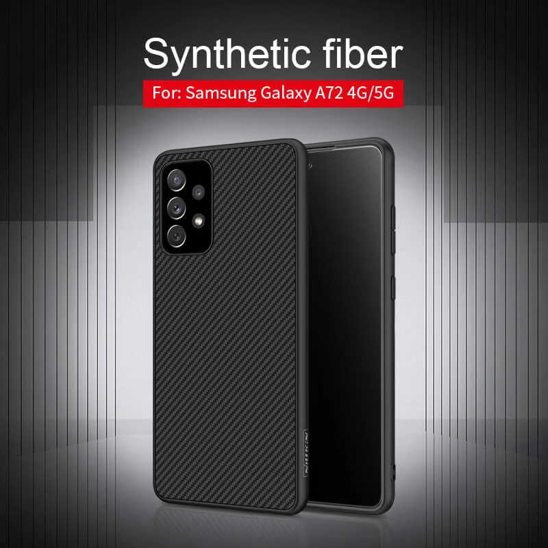 Nillkin Synthetic fiber Series protective case for Samsung Galaxy A72 4G, A72 5G official NILLKIN store Nillkin Synthetic fiber Series protective case for Samsung Galaxy A72 4G, A72 5G order from official NILLKIN store
