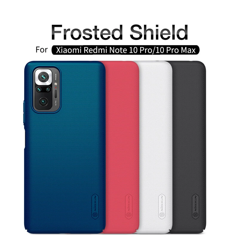 Nillkin Super Frosted Shield Matte cover case for Xiaomi Redmi Note 10 Pro 4G, Redmi Note 10 Pro Max official NILLKIN store Nillkin Super Frosted Shield Matte cover case for Xiaomi Redmi Note 10 Pro 4G, Redmi Note 10 Pro Max order from official NILLKIN store