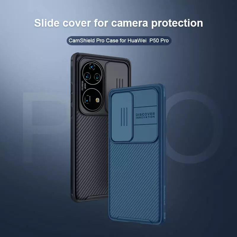 Nillkin CamShield Pro cover case for Huawei P50 Pro official NILLKIN store Nillkin CamShield Pro cover case for Huawei P50 Pro order from official NILLKIN store