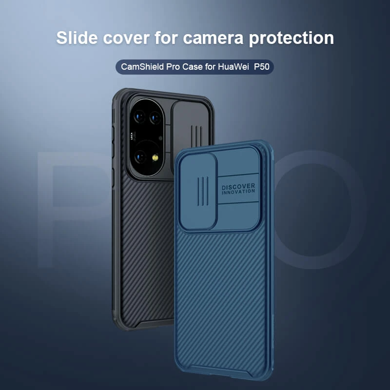 Nillkin CamShield Pro cover case for Huawei P50, P50E official NILLKIN store Nillkin CamShield Pro cover case for Huawei P50, P50E order from official NILLKIN store