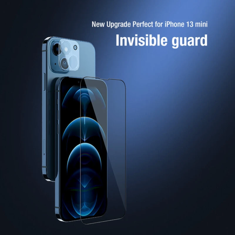 Nillkin Amazing 2-in-1 HD full screen tempered glass screen protector for Apple iPhone 13 Mini official NILLKIN store Nillkin Amazing 2-in-1 HD full screen tempered glass screen protector for Apple iPhone 13 Mini order from official NILLKIN store