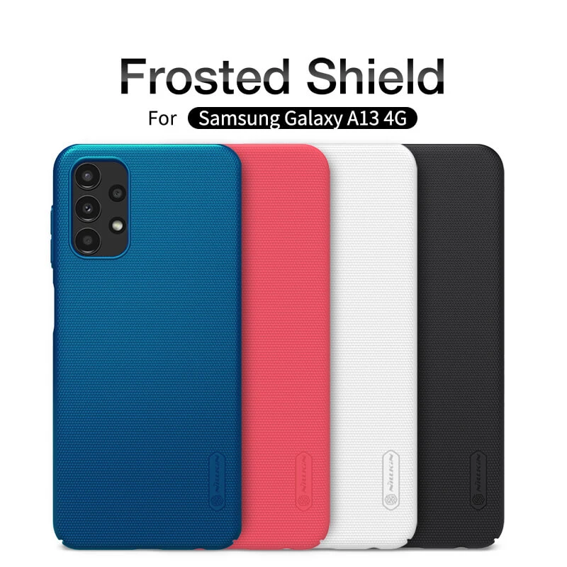 Nillkin Super Frosted Shield Matte cover case for Samsung Galaxy A13 4G official NILLKIN store Nillkin Super Frosted Shield Matte cover case for Samsung Galaxy A13 4G order from official NILLKIN store