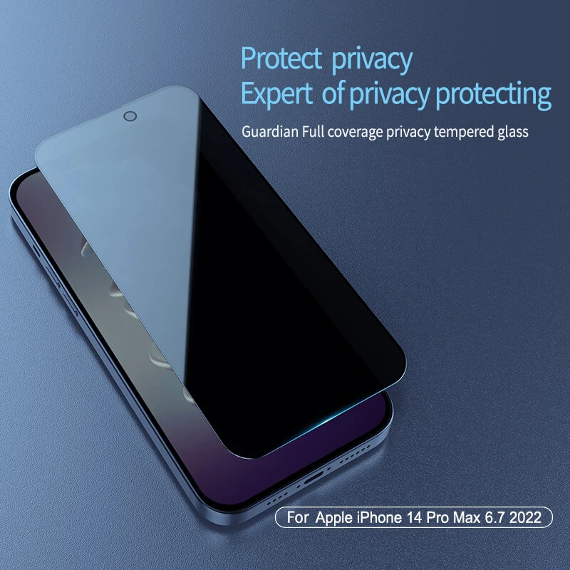 Nillkin Amazing Guardian Full coverage privacy tempered glass for Apple iPhone 14 Pro Max 6.7 (2022) official NILLKIN store Nillkin Amazing Guardian Full coverage privacy tempered glass for Apple iPhone 14 Pro Max 6.7 (2022) order from official NILLKIN store