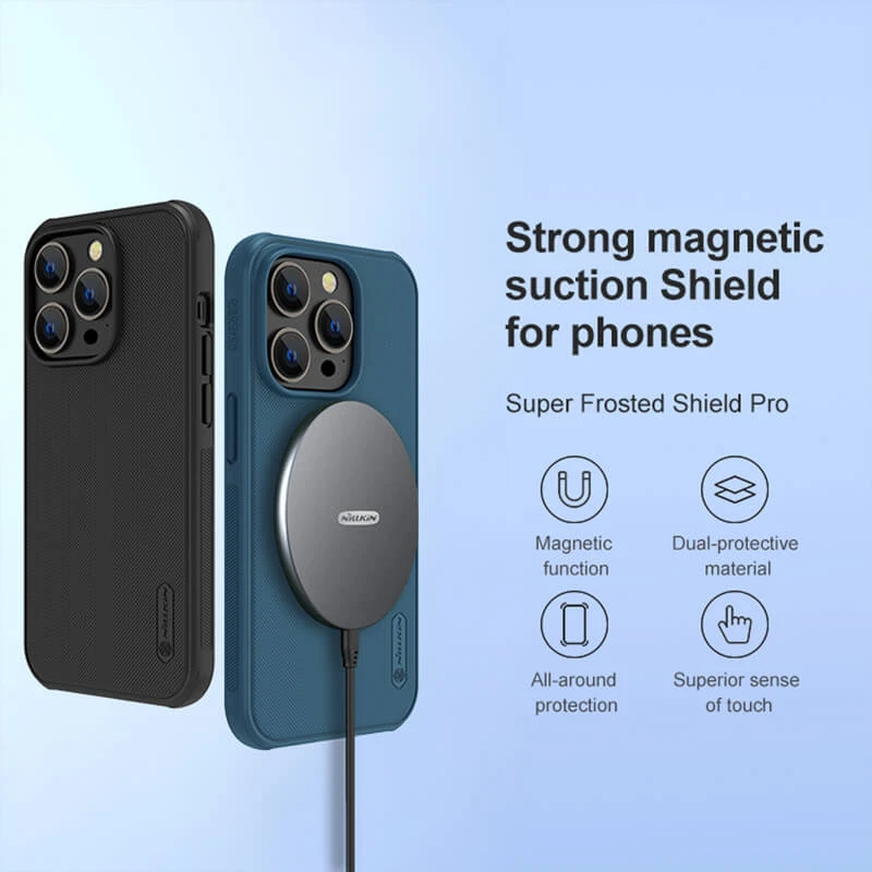 Nillkin Super Frosted Shield Pro Magnetic Matte cover case for Apple iPhone 14 Pro Max 6.7 (2022) official NILLKIN store Nillkin Super Frosted Shield Pro Magnetic Matte cover case for Apple iPhone 14 Pro Max 6.7 (2022) order from official NILLKIN store