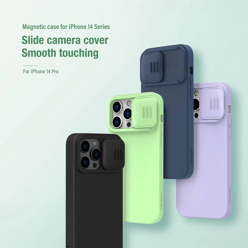 Nillkin CamShield Silky Magnetic silicon case for Apple iPhone 14 Pro 6.1 (2022) official NILLKIN store Nillkin CamShield Silky Magnetic silicon case for Apple iPhone 14 Pro 6.1 (2022) order from official NILLKIN store
