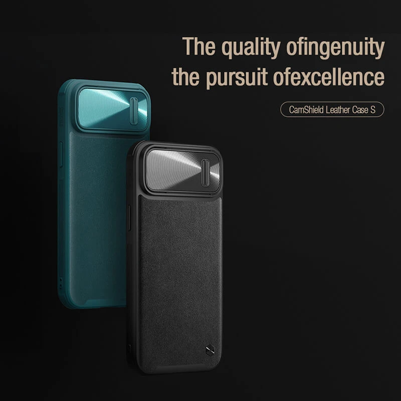 Nillkin CamShield Leather S cover case for Apple iPhone 14 Plus (iPhone 14+) 6.7 (2022) official NILLKIN store Nillkin CamShield Leather S cover case for Apple iPhone 14 Plus (iPhone 14+) 6.7 (2022) order from official NILLKIN store