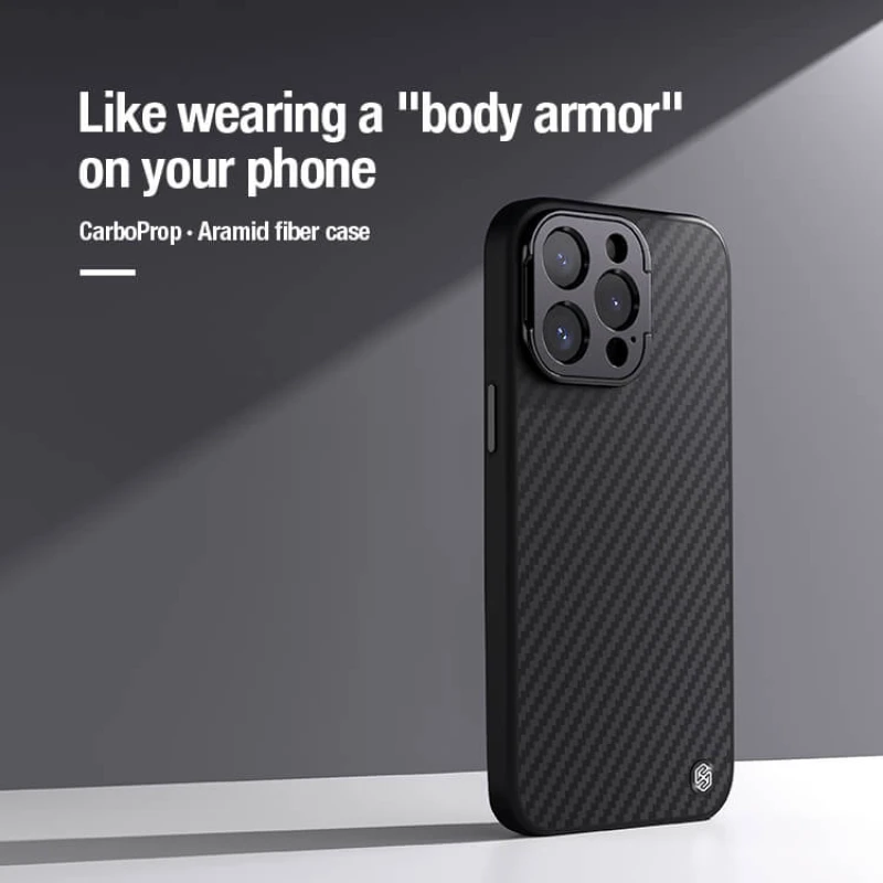 Nillkin CarboProp Magnetic Aramid fiber armor case for Apple iPhone 13 Pro official NILLKIN store Nillkin CarboProp Magnetic Aramid fiber armor case for Apple iPhone 13 Pro order from official NILLKIN store
