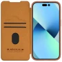Nillkin Qin Pro Series Leather case for Apple iPhone 15 Plus (iPhone 15+) 6.7 (2023) order from official NILLKIN store