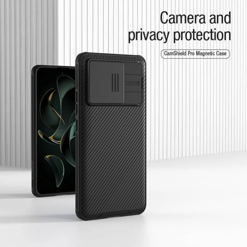 Nillkin CamShield Pro Magnetic cover case for Xiaomi 13T, Xiaomi 13T Pro, Xiaomi Redmi K60 Ultra official NILLKIN store Nillkin CamShield Pro Magnetic cover case for Xiaomi 13T, Xiaomi 13T Pro, Xiaomi Redmi K60 Ultra order from official NILLKIN store