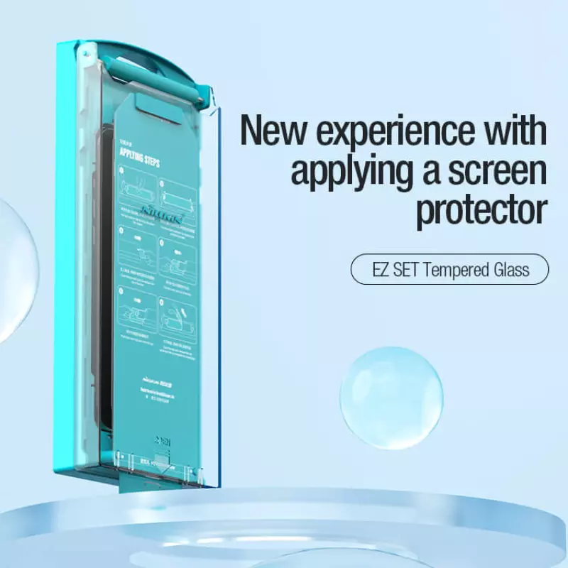 Nillkin EZ set tempered glass screen protector for Apple iPhone 15 Pro 6.1 (2023) official NILLKIN store Nillkin EZ set tempered glass screen protector for Apple iPhone 15 Pro 6.1 (2023) order from official NILLKIN store