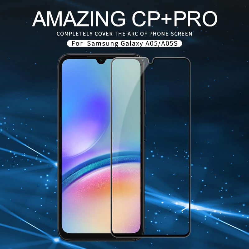Nillkin Amazing CP+ Pro tempered glass screen protector for Samsung Galaxy A05, Galaxy A05S official NILLKIN store Nillkin Amazing CP+ Pro tempered glass screen protector for Samsung Galaxy A05, Galaxy A05S order from official NILLKIN store