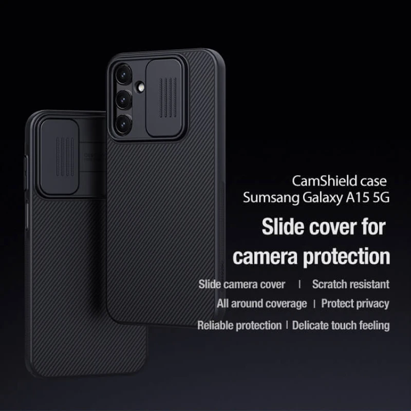 Nillkin CamShield cover case for Samsung Galaxy A15 5G, A15 4G official NILLKIN store Nillkin CamShield cover case for Samsung Galaxy A15 5G, A15 4G order from official NILLKIN store