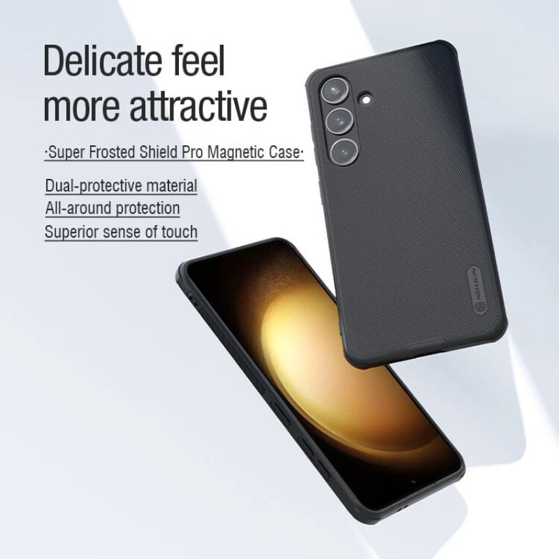 Nillkin Super Frosted Shield Pro Magnetic Matte cover case for Samsung Galaxy S24 official NILLKIN store Nillkin Super Frosted Shield Pro Magnetic Matte cover case for Samsung Galaxy S24 order from official NILLKIN store