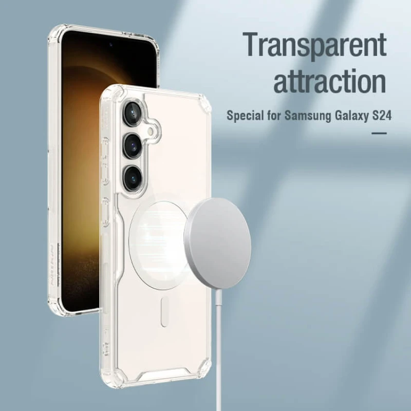Nillkin Nature TPU Pro Magnetic case for Samsung Galaxy S24 official NILLKIN store Nillkin Nature TPU Pro Magnetic case for Samsung Galaxy S24 order from official NILLKIN store