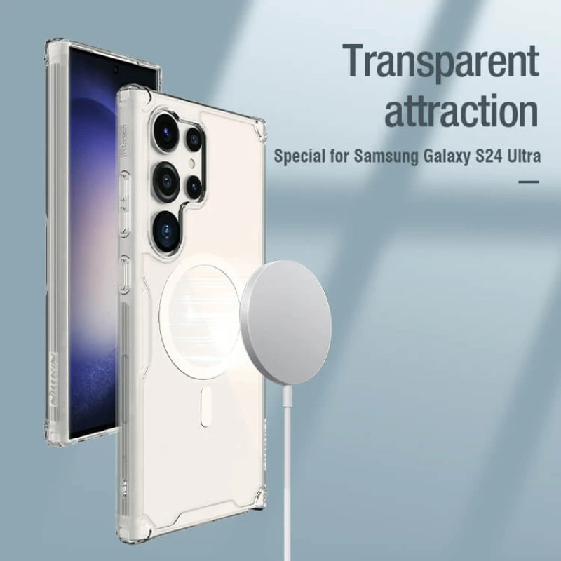 Nillkin Nature TPU Pro Magnetic case for Samsung Galaxy S24 Ultra official NILLKIN store Nillkin Nature TPU Pro Magnetic case for Samsung Galaxy S24 Ultra order from official NILLKIN store