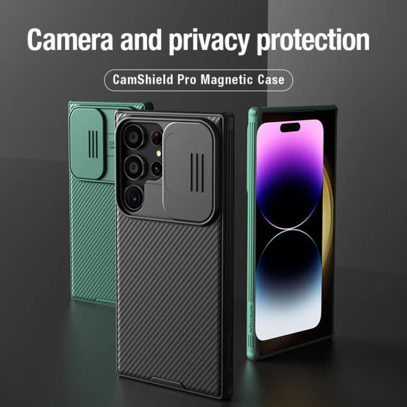 Nillkin CamShield Pro Magnetic cover case for Samsung Galaxy S24 Ultra official NILLKIN store Nillkin CamShield Pro Magnetic cover case for Samsung Galaxy S24 Ultra order from official NILLKIN store