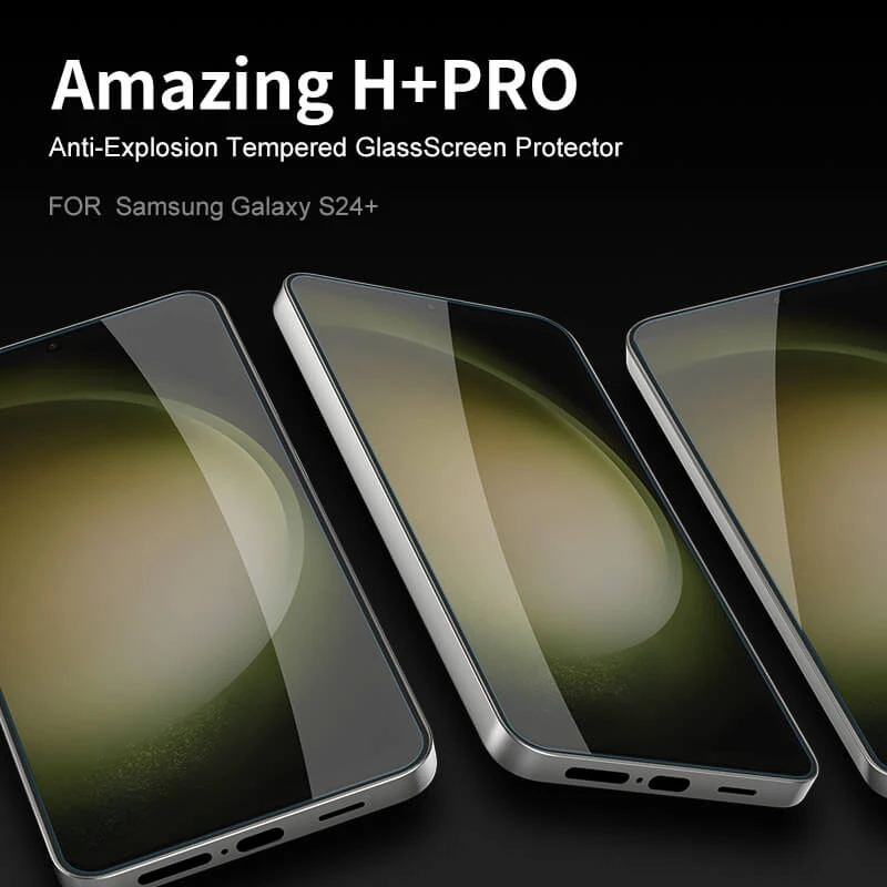 Nillkin Amazing H+ Pro tempered glass screen protector for Samsung Galaxy S24 Plus (Galaxy S24+) official NILLKIN store Nillkin Amazing H+ Pro tempered glass screen protector for Samsung Galaxy S24 Plus (Galaxy S24+) order from official NILLKIN store