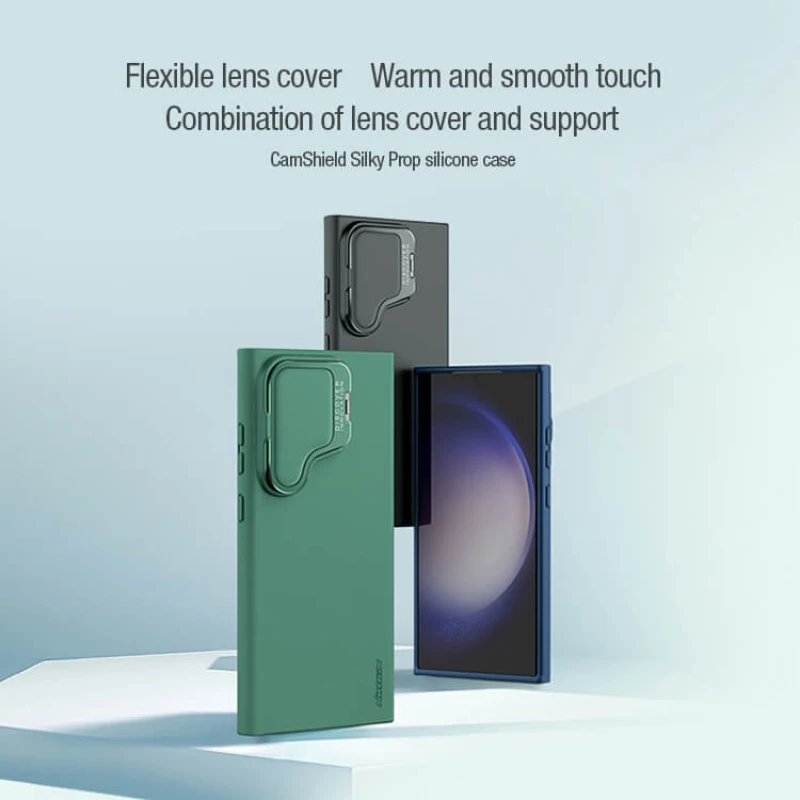 Nillkin CamShield Silky Prop silicon case for Samsung Galaxy S24 Ultra official NILLKIN store Nillkin CamShield Silky Prop silicon case for Samsung Galaxy S24 Ultra order from official NILLKIN store
