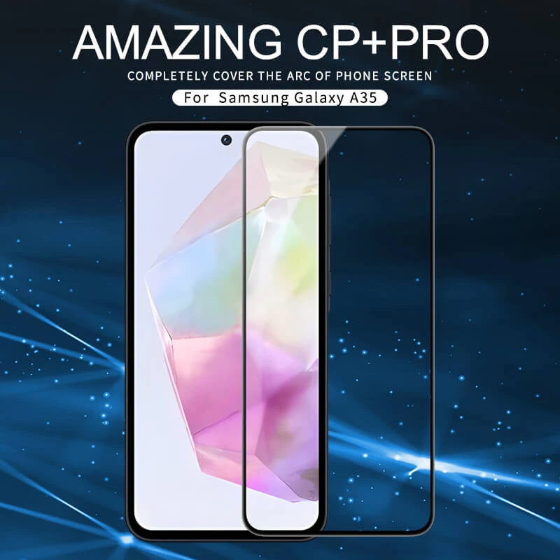 Nillkin Amazing CP+ Pro tempered glass screen protector for Samsung Galaxy A35 official NILLKIN store Nillkin Amazing CP+ Pro tempered glass screen protector for Samsung Galaxy A35 order from official NILLKIN store
