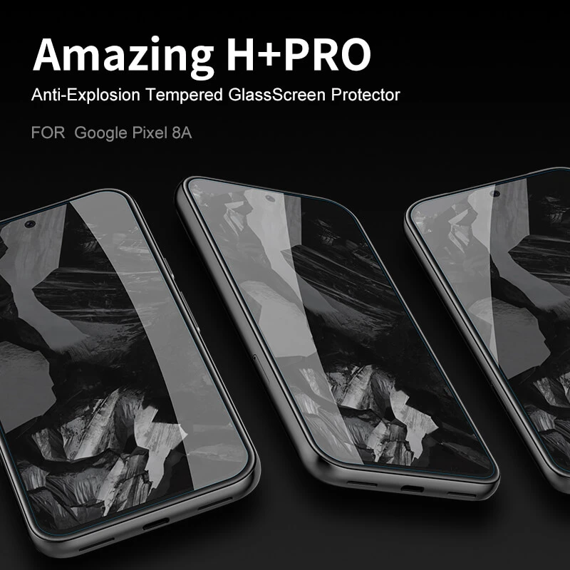 Nillkin Amazing H+ Pro tempered glass screen protector for Google Pixel 8A official NILLKIN store Nillkin Amazing H+ Pro tempered glass screen protector for Google Pixel 8A order from official NILLKIN store