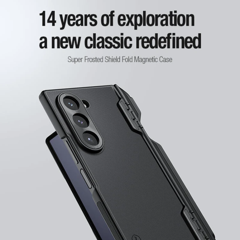 Nillkin Super Frosted Shield Fold Magnetic Matte cover case for Samsung Galaxy Z Fold6 (Fold 6 5G) (With S-PEN case) official NILLKIN store Nillkin Super Frosted Shield Fold Magnetic Matte cover case for Samsung Galaxy Z Fold6 (Fold 6 5G) (With S-PEN case) order from official NILLKIN store