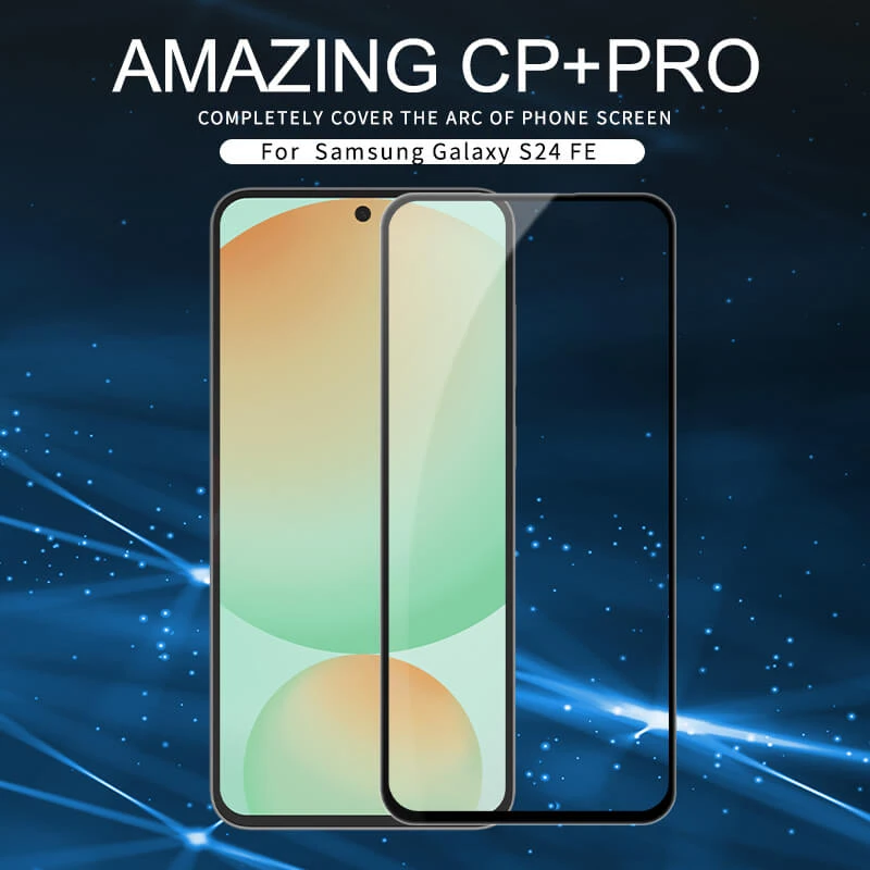 Nillkin Amazing CP+ Pro tempered glass screen protector for Samsung Galaxy S24 FE (S24 Fan Edition) official NILLKIN store Nillkin Amazing CP+ Pro tempered glass screen protector for Samsung Galaxy S24 FE (S24 Fan Edition) order from official NILLKIN store