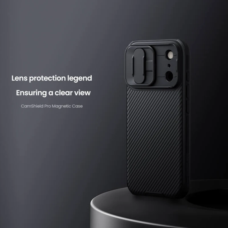 Nillkin CamShield Pro Magnetic cover case for Apple iPhone 18 Pro (2026), Apple iPhone 17 Pro 6.3 (2025) official NILLKIN store Nillkin CamShield Pro Magnetic cover case for Apple iPhone 18 Pro (2026), Apple iPhone 17 Pro 6.3 (2025) order from official NILLKIN store