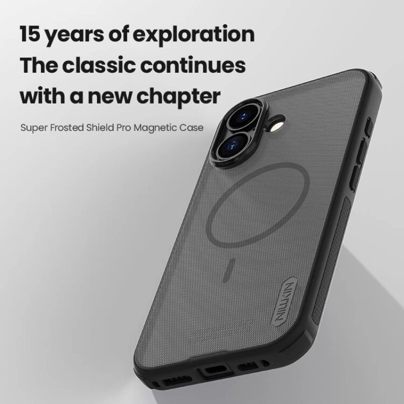 Nillkin Super Frosted Shield Pro Magnetic Matte cover case Clear version for Apple iPhone 17 6.3 (2025) official NILLKIN store Nillkin Super Frosted Shield Pro Magnetic Matte cover case Clear version for Apple iPhone 17 6.3 (2025) order from official NILLKIN store