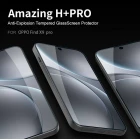 Nillkin Amazing H+ Pro tempered glass screen protector for Oppo Find X9 Pro