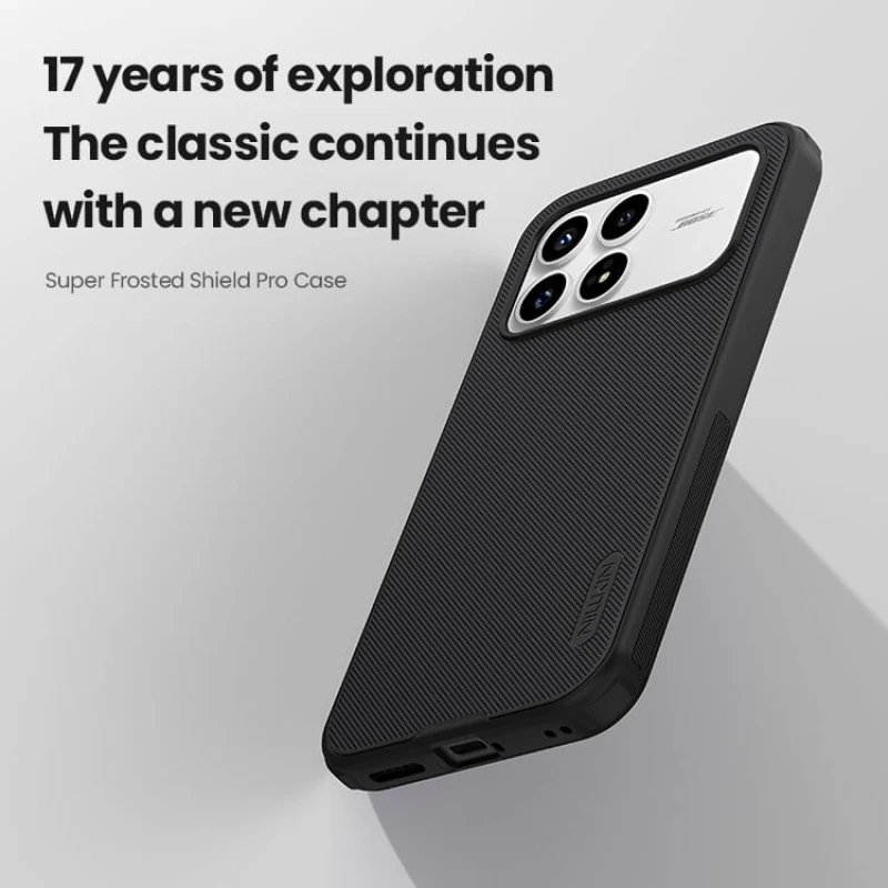 Nillkin Super Frosted Shield Pro Matte cover case for Xiaomi Redmi K90, Xiaomi Poco F8 Pro official NILLKIN store Nillkin Super Frosted Shield Pro Matte cover case for Xiaomi Redmi K90, Xiaomi Poco F8 Pro order from official NILLKIN store
