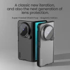Nillkin Frosted shield Prop Magnetic Camera protective cover case for Vivo X Fold 6 (Vivo X Fold6) (Transparent Lens Guard Version)