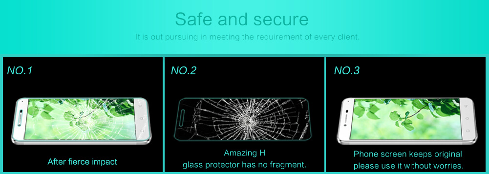 Nillkin Amazing H tempered glass screen protector for Lenovo Lemon 3