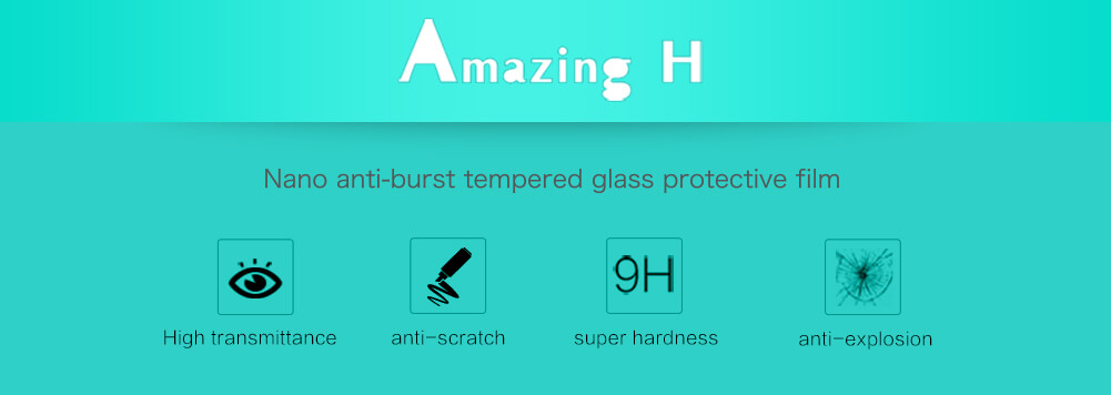 Nillkin Amazing H tempered glass screen protector for Lenovo Lemon 3