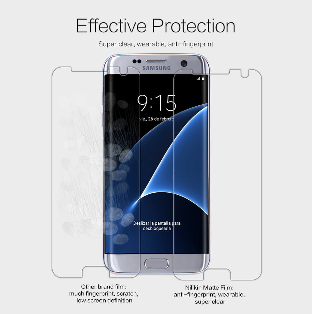 Nillkin Matte Scratch-resistant Protective Film for Samsung Galaxy S7 Edge/G9350/G935A/G935F(5.5)