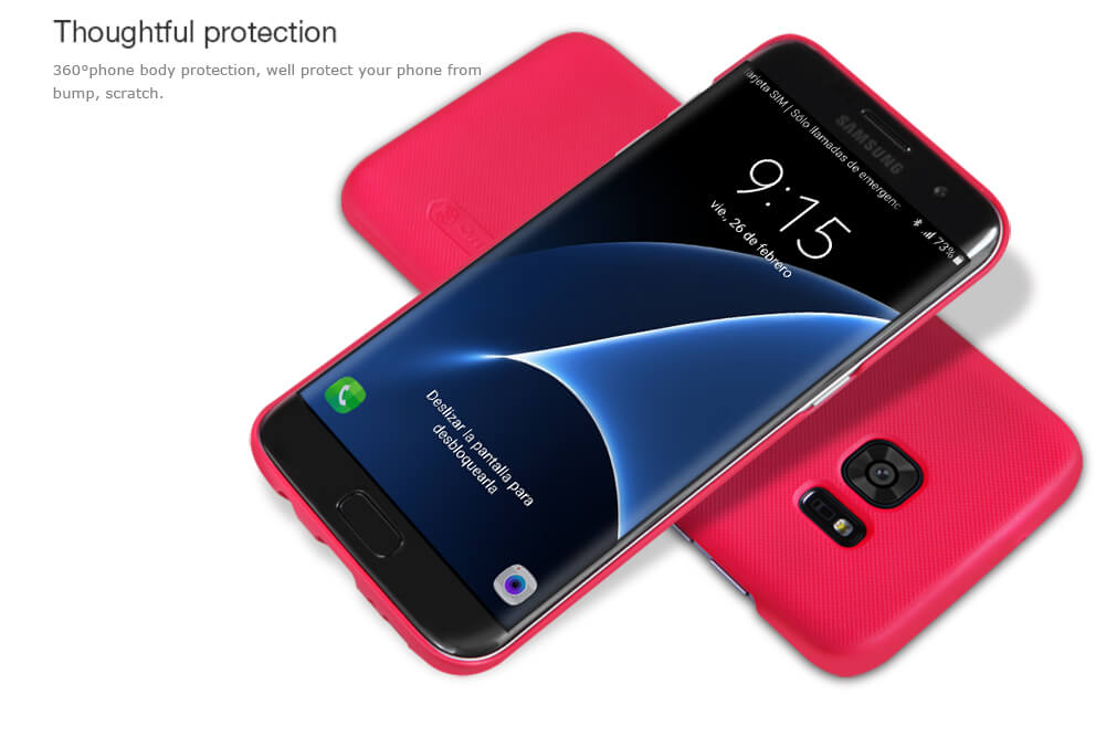 Nillkin Super Frosted Shield Matte cover case for Samsung Galaxy S7 Edge/G9350/G935A/G935F(5.5)