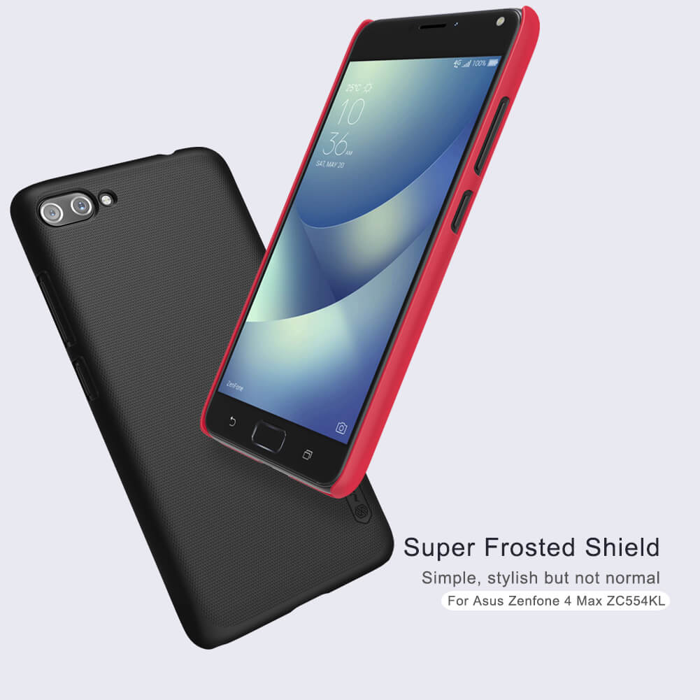 Nillkin Super Frosted Shield Matte cover case for Asus Zenfone 4 Max (ZC554KL)