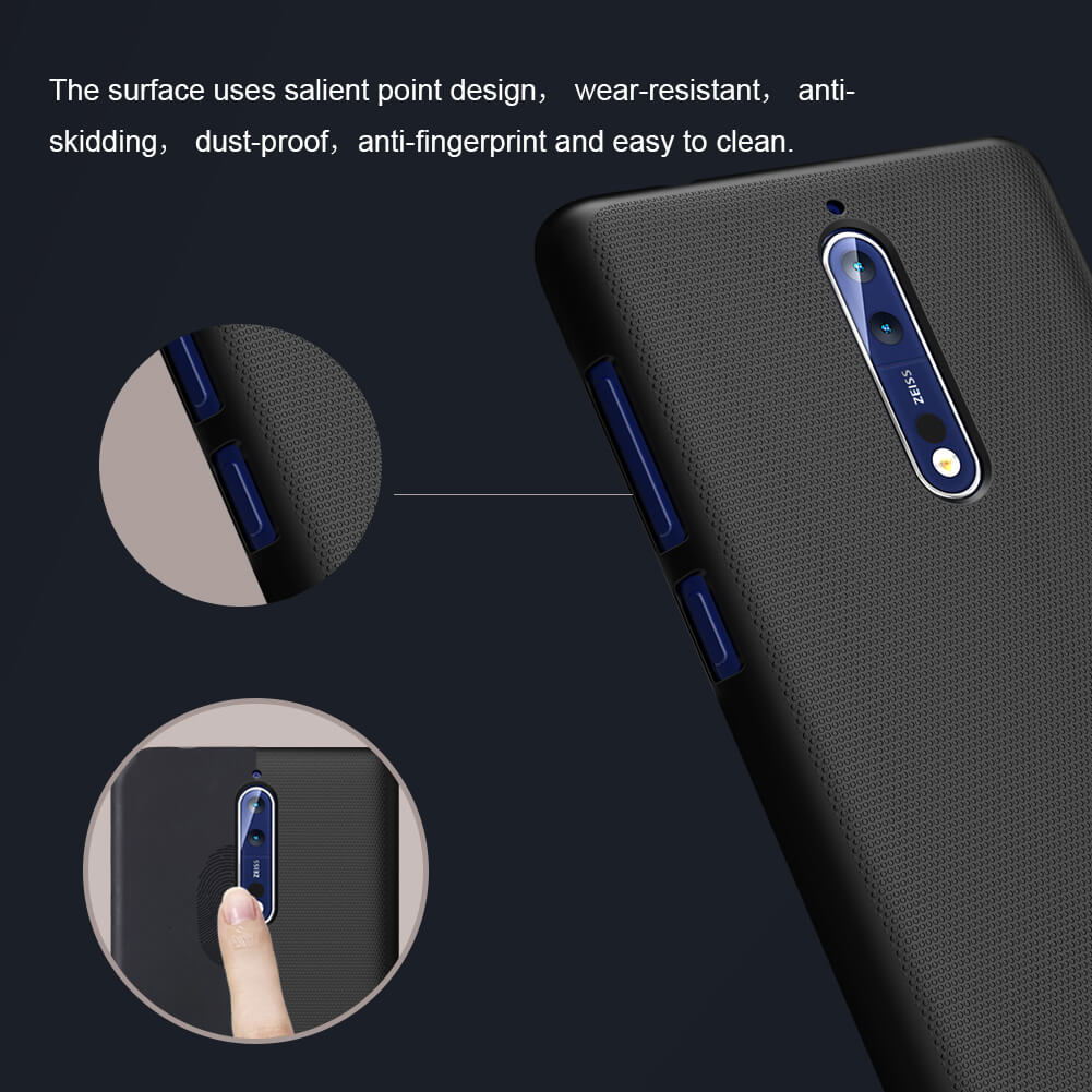 Nillkin Super Frosted Shield Matte cover case for Nokia 8