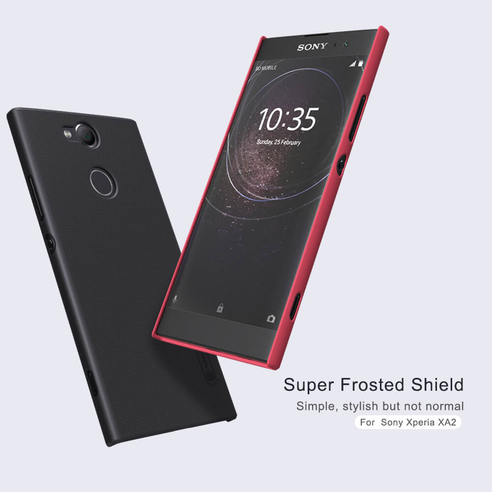 Nillkin Super Frosted Shield Matte cover case for Sony Xperia XA2