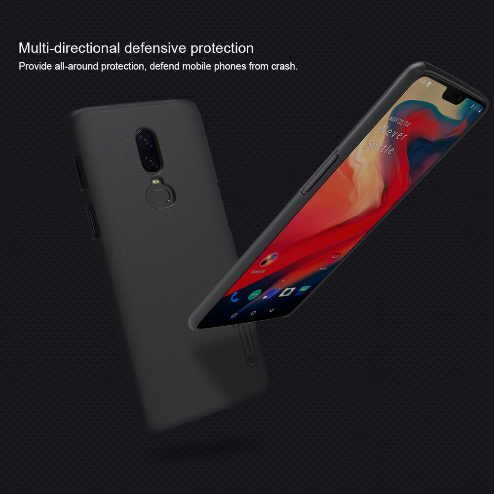 Nillkin Super Frosted Shield Matte cover case for Oneplus 6