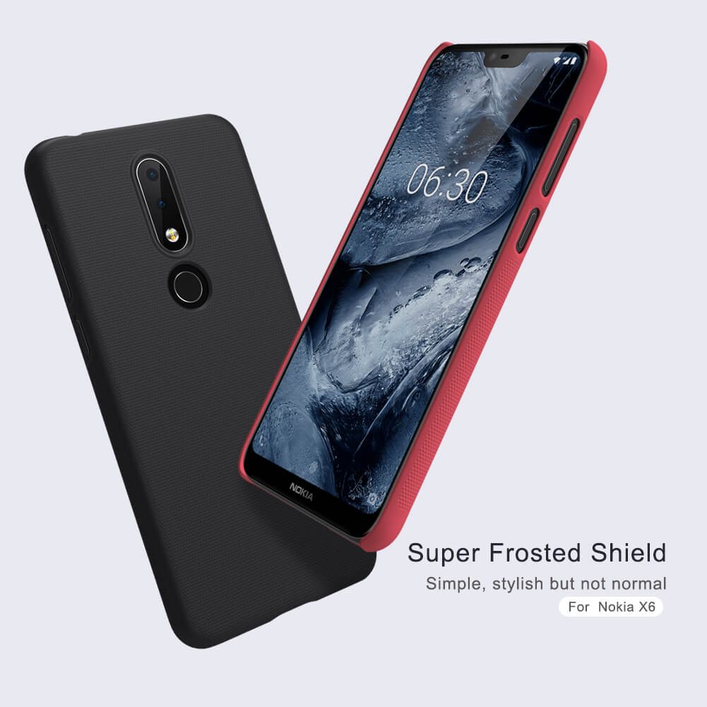 Nillkin Super Frosted Shield Matte cover case for Nokia X6 (Nokia 6.1 Plus)