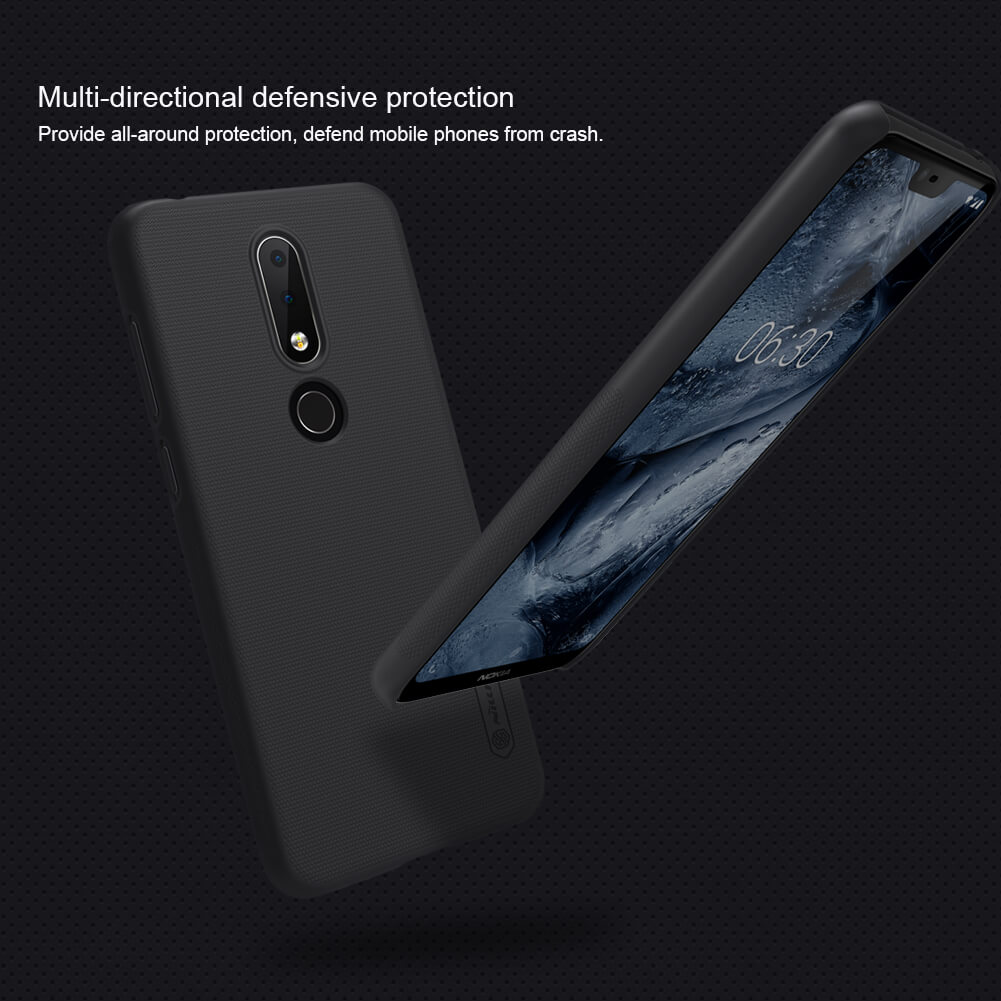 Nillkin Super Frosted Shield Matte cover case for Nokia X6 (Nokia 6.1 Plus)