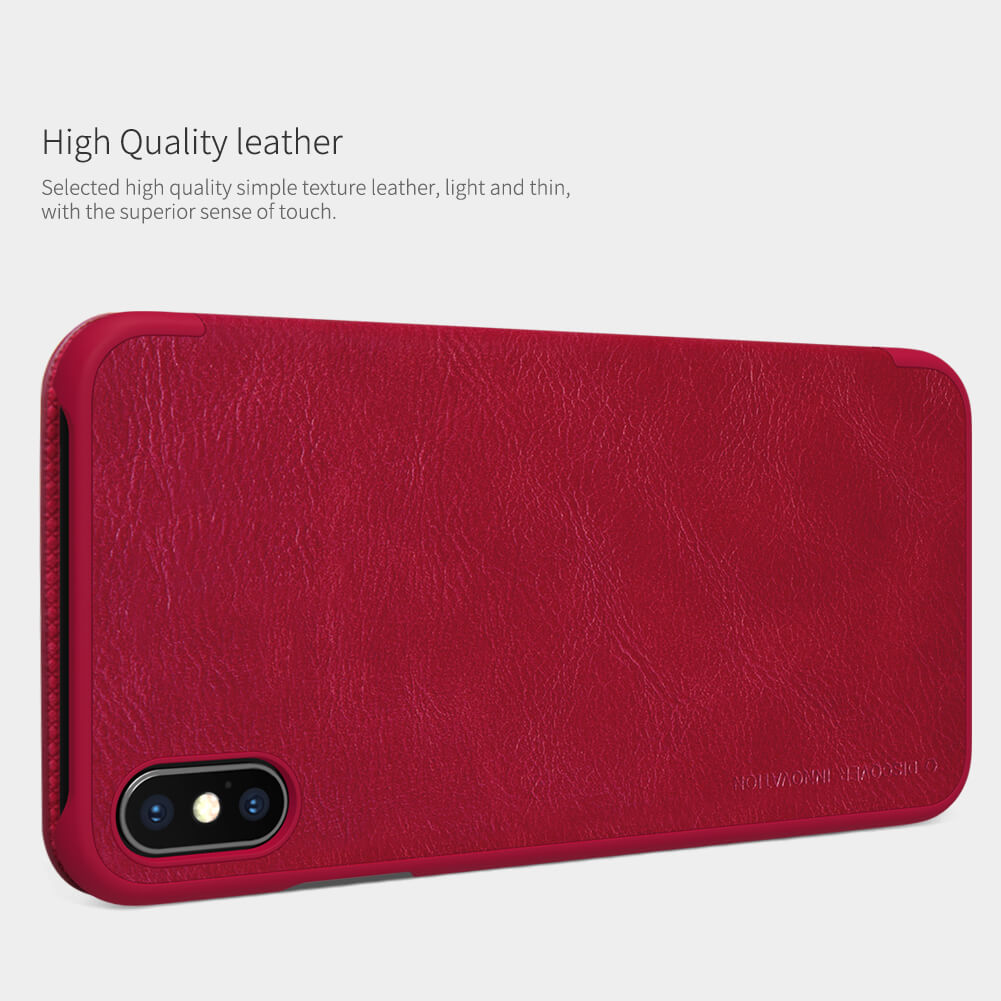 Nillkin Qin Series Leather case for Apple iPhone XS Max (iPhone 6.5)