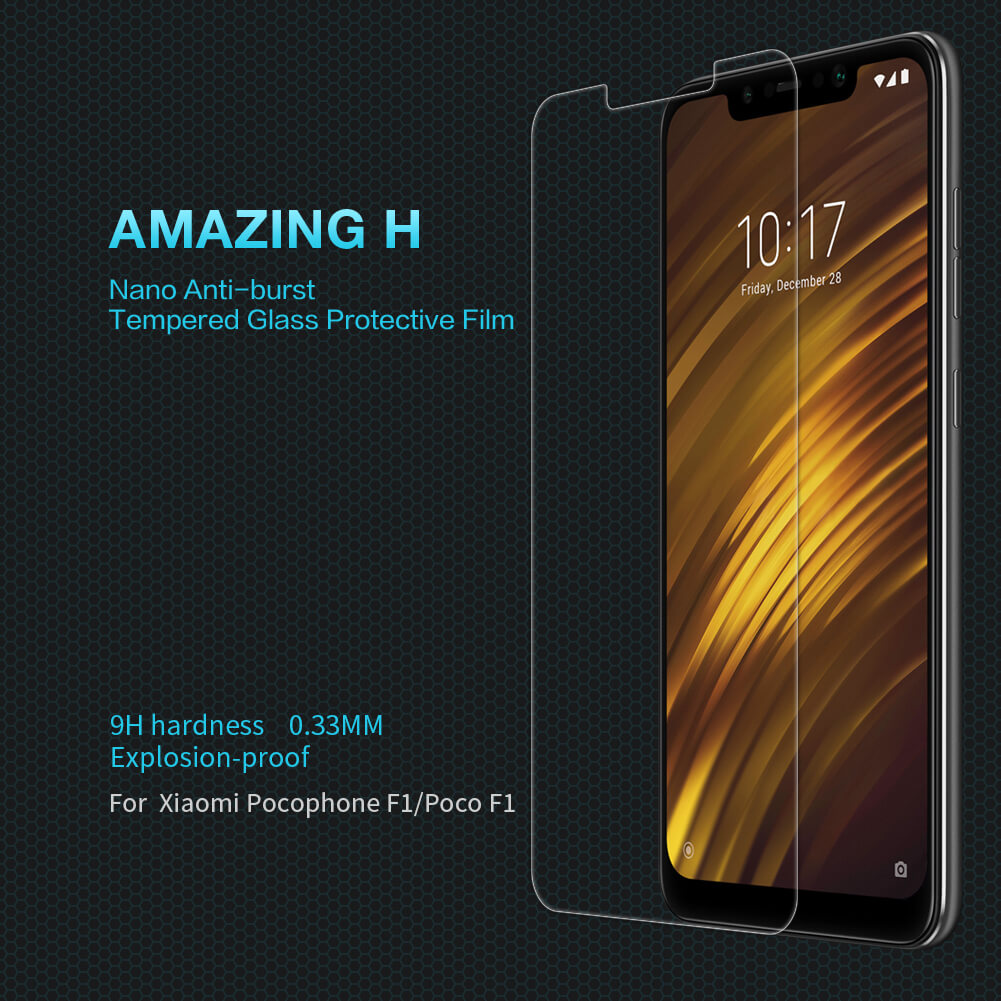 Nillkin Amazing H tempered glass screen protector for Xiaomi Pocophone F1 (Poco F1)