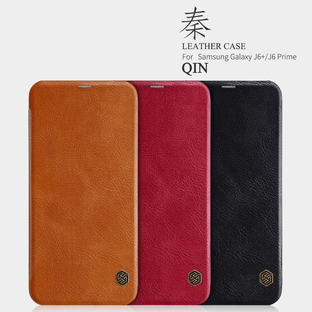 Nillkin Qin Series Leather case for Samsung Galaxy J6 Plus (J6 Prime)