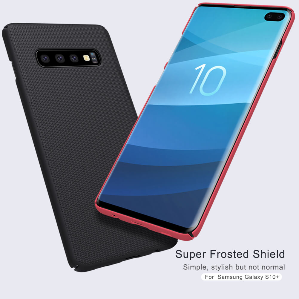 Nillkin Super Frosted Shield Matte cover case for Samsung Galaxy S10 Plus (S10+)