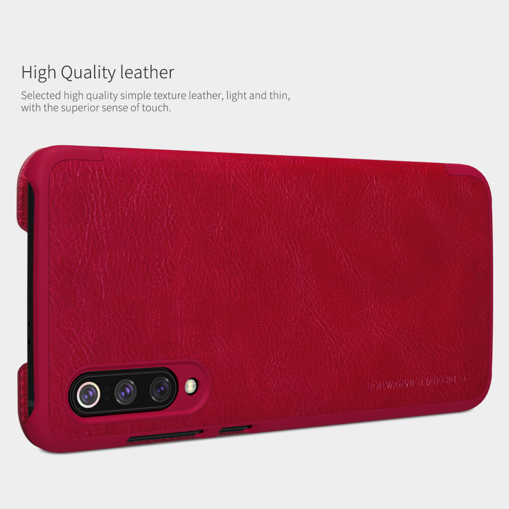 Nillkin Qin Series Leather case for Xiaomi Mi9 (Mi 9), Mi9 Explorer