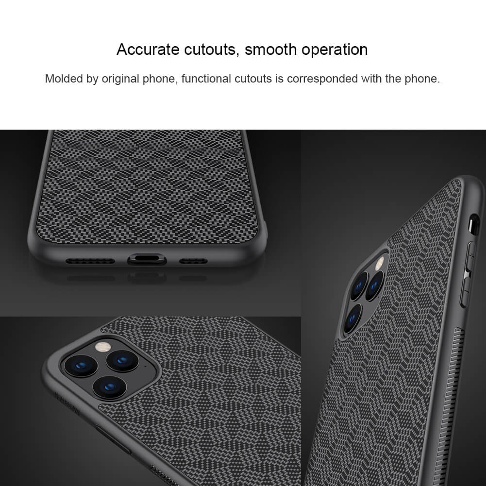 Nillkin Synthetic fiber Plaid Series protective case for Apple iPhone 11 Pro Max (6.5)